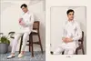 Royal Rivaaj Koti by Shubhvastra Viscose Art Silk Mens Kurta With Koti Bottom Suppliers In India